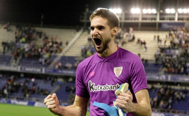 El Athletic comunica a Ezkieta que será el segundo portero la próxima campaña