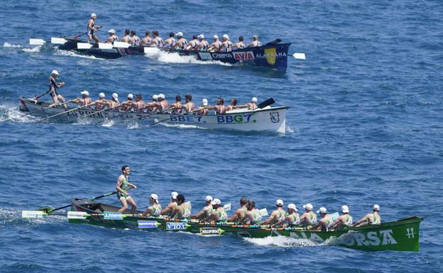 Hondarribia marca la estela a Zierbena y Urdaibai en Lekeitio