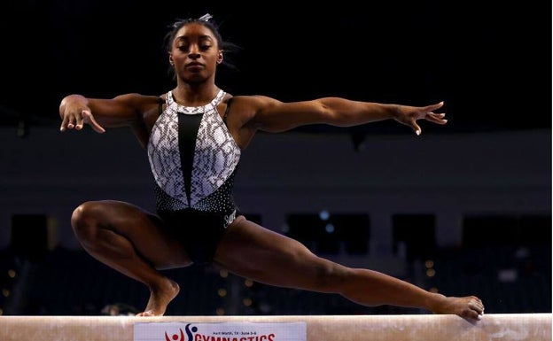 Simone Biles agranda su leyenda tras conseguir su séptimo título nacional