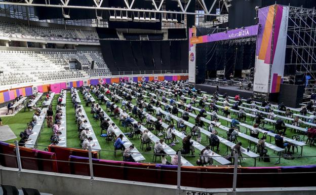 Así ha transcurrido la primera jornada matinal de la Selectividad en Álava