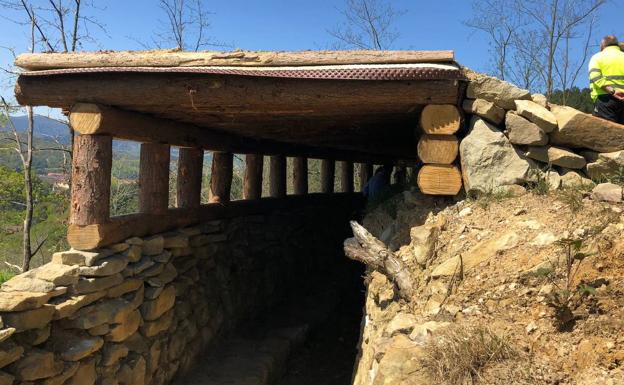 Recuerdos de los bombardeos de Galdakao