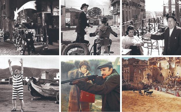 Paisajes de un recorrido por España