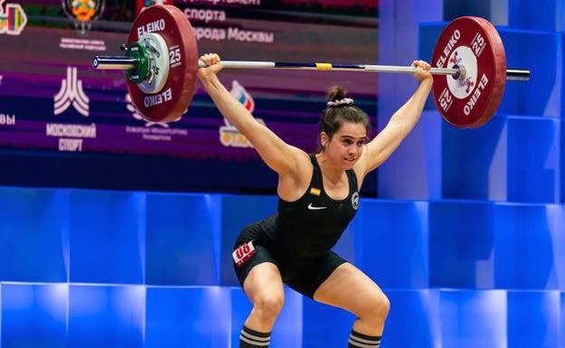 Garoa Martínez logra el oro en el Campeonato de España de halterofilia