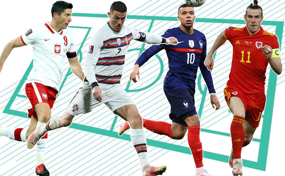 Las estrellas de la Eurocopa 2020