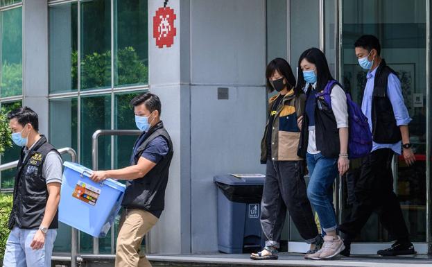 China desafía a Occidente al atacar a la prensa en Hong Kong