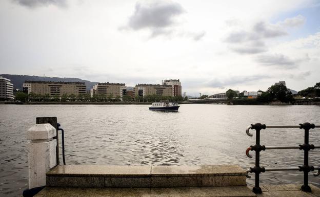 El puente entre Erandio y Barakaldo cruzará 240 metros con pilares en la ría