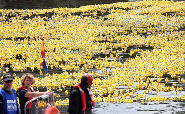 Vuelven los patos de WOP a la ría de Bilbao el 3 de octubre