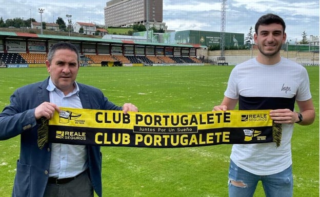 Julen Etxaniz refuerza la zaga del Portugalete