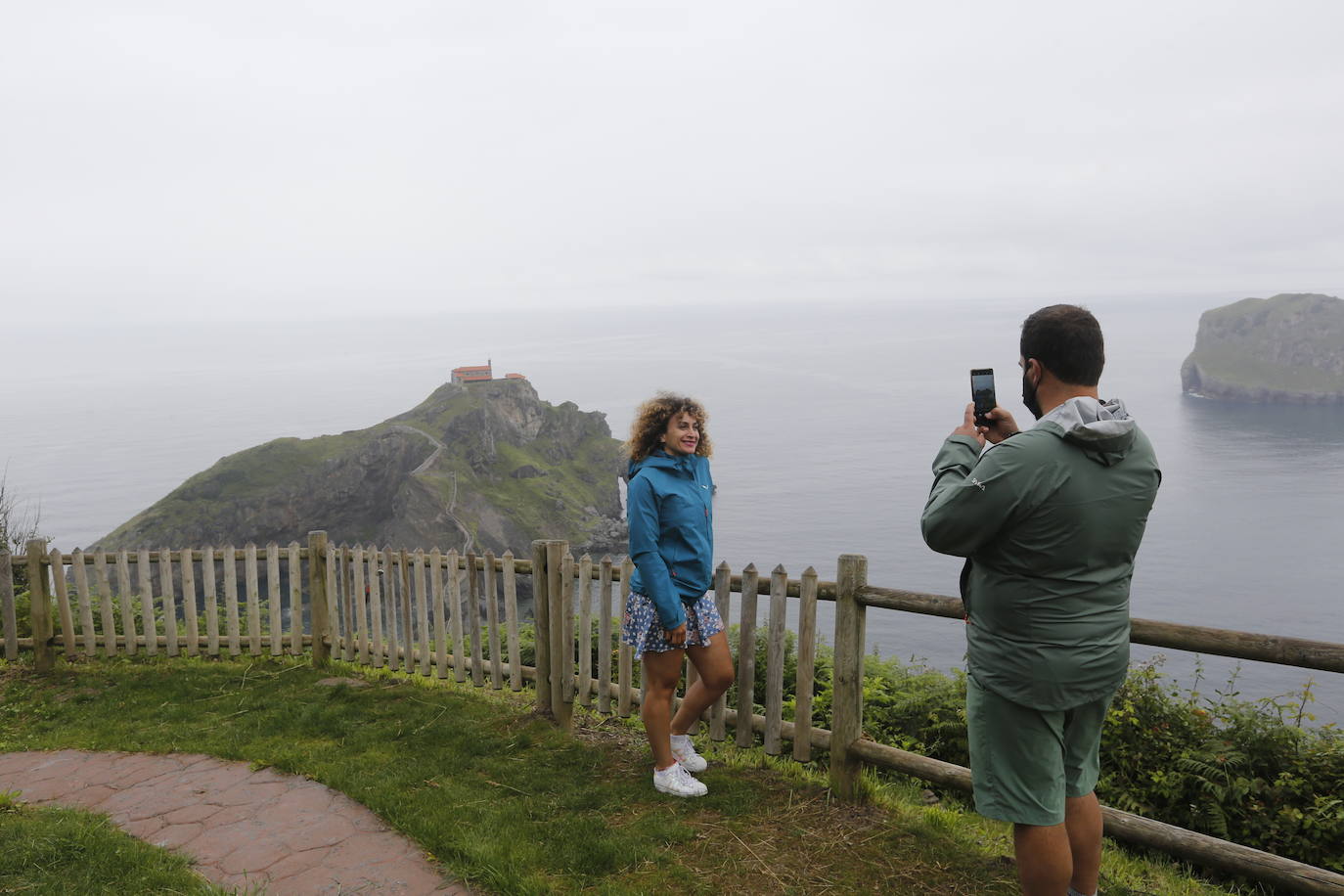 Reinauguración parcial de San Juan de Gaztelugatxe