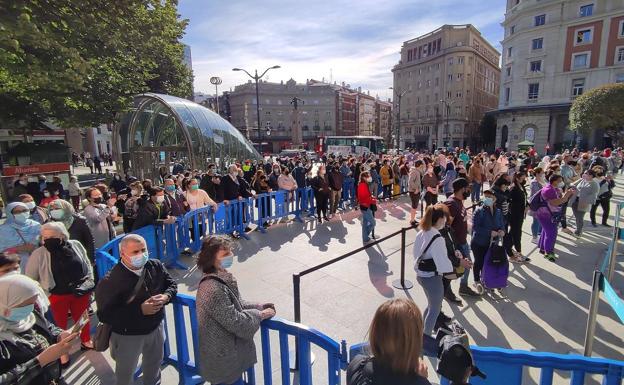 Las colas de Bilbao