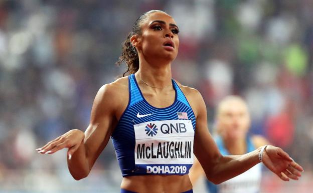 Sydney Mclaughlin bate el récord de los 400 metros vallas