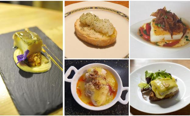 Cinco de los mejores pintxos de bacalao de Bizkaia