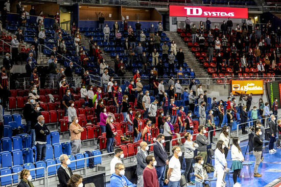 El Baskonia celebra la renovación del 91,5% de sus abonados