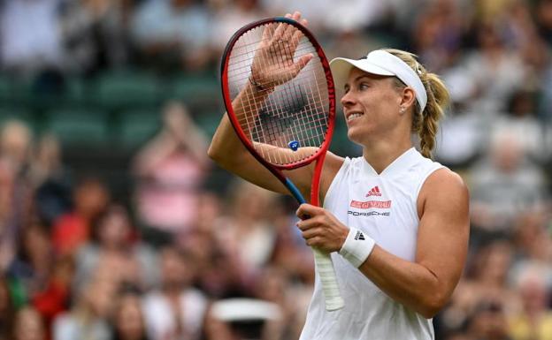 Kerber renace en Wimbledon