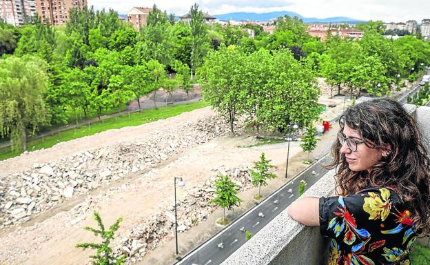 Olárizu tardará semanas en vaciarse tras el derribo