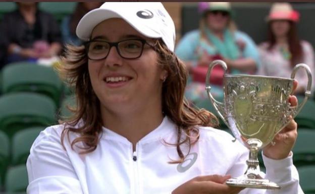 La tenista vasca Ane Mintegi se proclama campeona de Wimbledon Junior