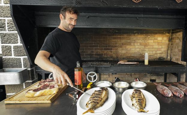 Besugos y marisco a la parrilla en el Joxe Mari (Orio)