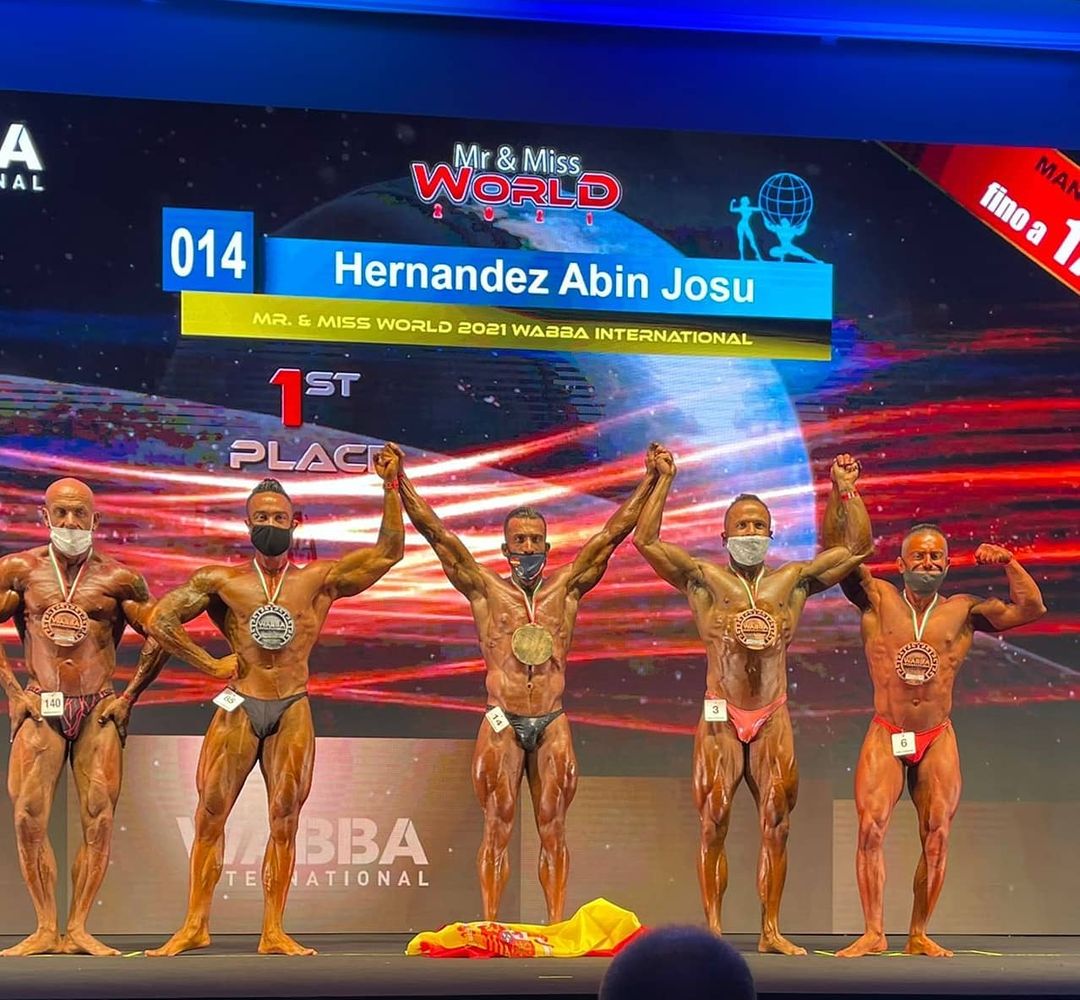 Así es Josu Hernández, el joven de Llodio que ha ganado el Campeonato Internacional de Culturismo