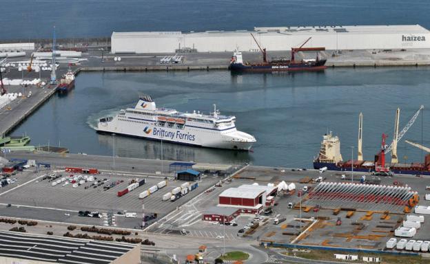 El ferry vuelve a unir Bilbao y Portsmouth tras ocho meses