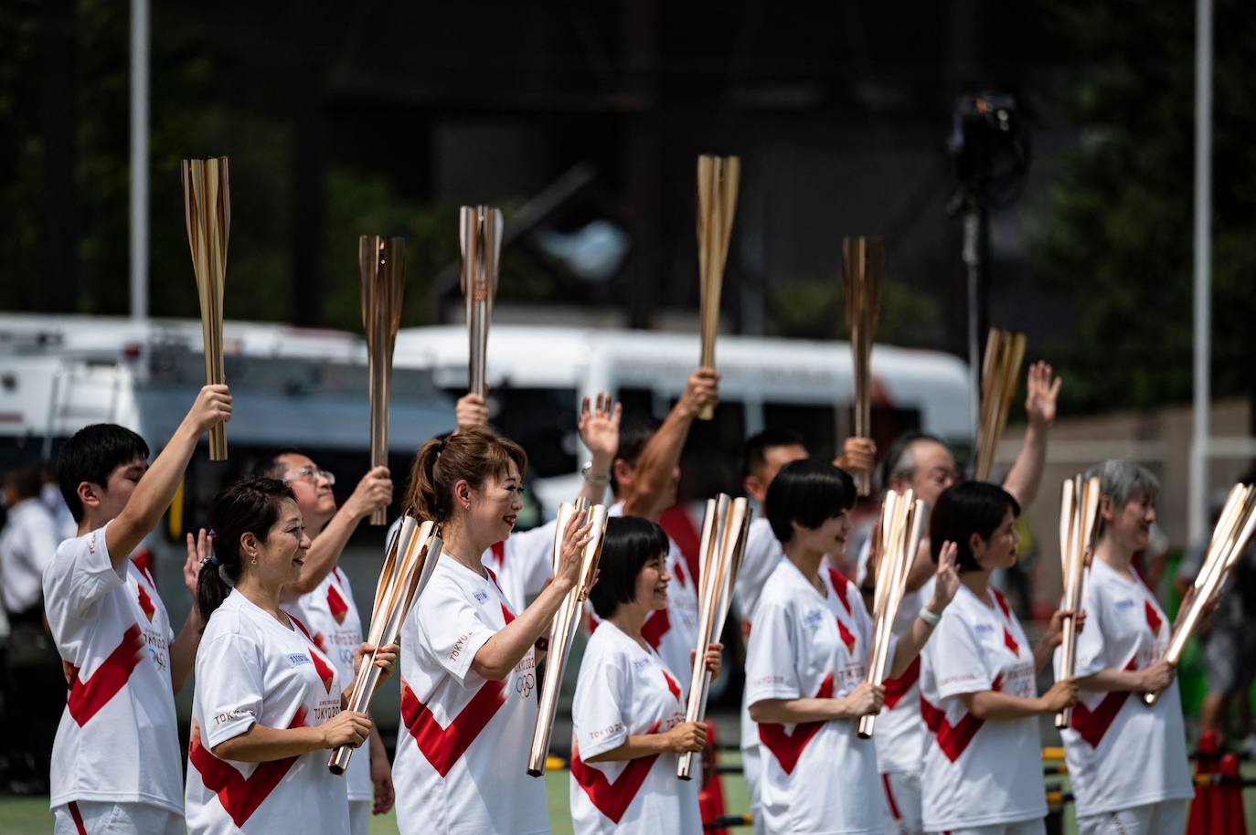 Sobriedad sin celebraciones en la ceremonia inaugural Juegos Olímpicos Tokio 2021