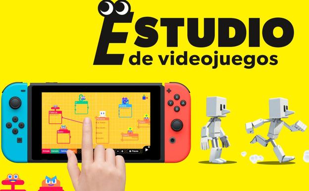 'Estudio de videojuegos': así quiere Nintendo que tu hijo aprenda a programar mientras se divierte