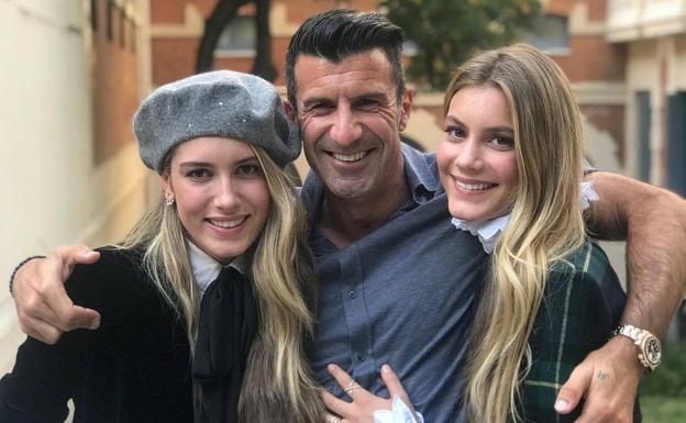 Las hijas de Luis Figo y Helen Svedin brillan con luz propia