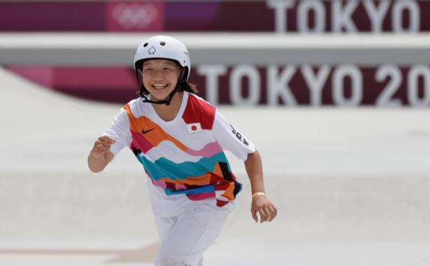 Una campeona olímpica de 13 años