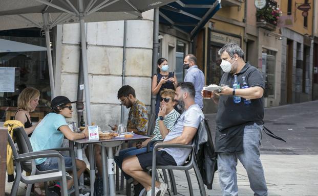 Una decena de bares del centro de Vitoria se verán afectados por el cierre