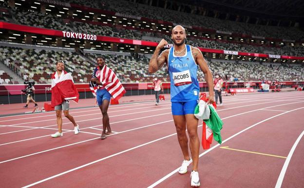 Bolt hubiera ganado en alpargatas