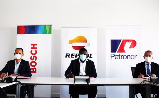 Repsol, Petronor y Bosch se alían para explorar proyectos de hidrógeno renovable