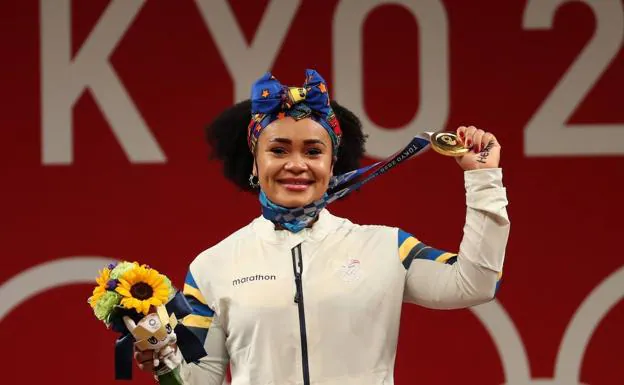 Neisi Dajomes, primera medallista de Ecuador en unos Juegos Olímpicos