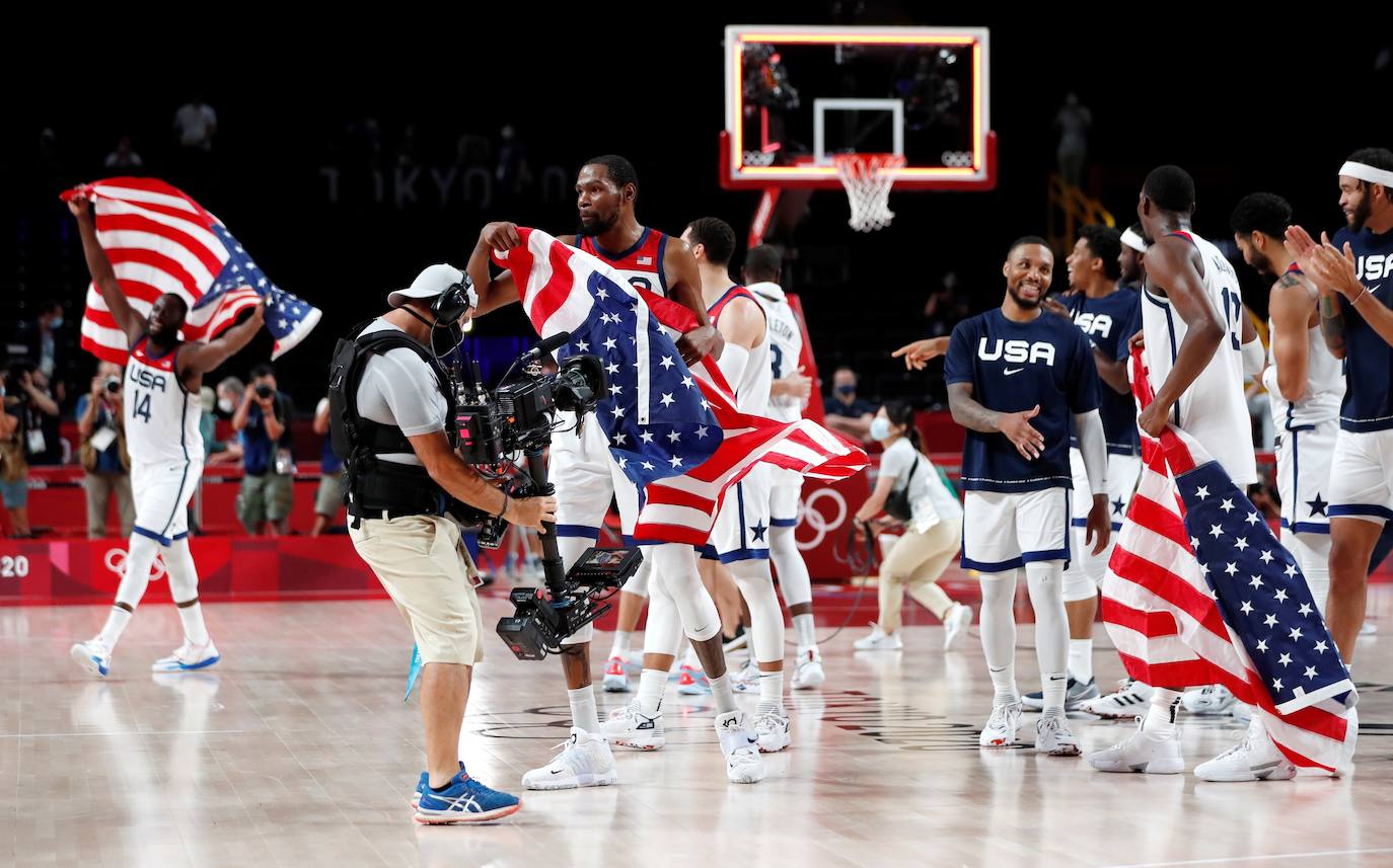 Estados Unidos se lleva la medalla de oro en baloncesto