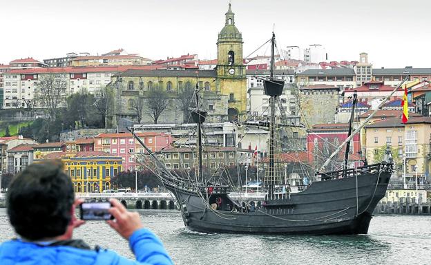 Elcano echará el ancla en Bilbao