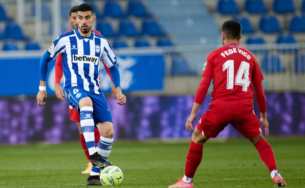 El exalbiazul Rodrigo Battaglia jugará cedido en el Mallorca, rival por la permanencia