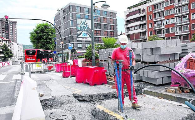 Bilbao, abierto a las obras en agosto