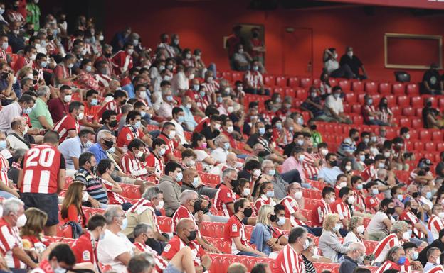 Solo faltó el txupinazo en San Mamés