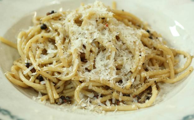 La receta de David de Jorge: pasta 'Cacio e Pepe'