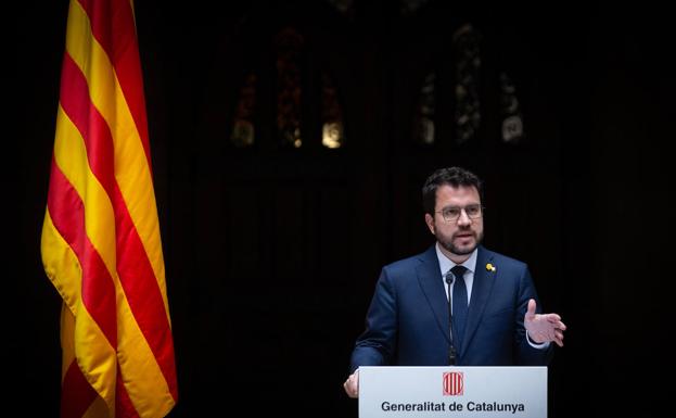 Aragonès defiende la mesa de diálogo ante los ataques de Junts