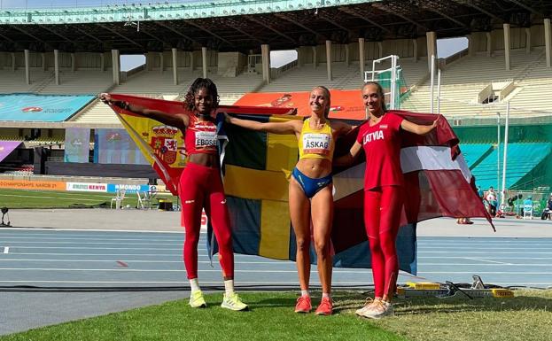 Tessy Ebosele logra la plata en el mundial sub-20 de triple salto