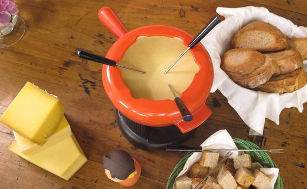 La receta de David de Jorge: fondue de queso