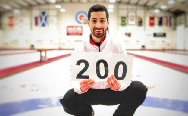 Sergio Vez, invicto en Suiza con 5 triunfos en un torneo de curling