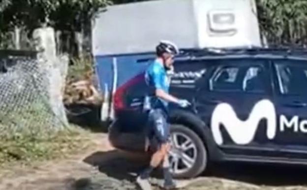 'Superman', un ciclista con mucho carácter