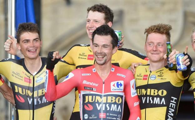 Roglic suma su tercera Vuelta con un triunfo total