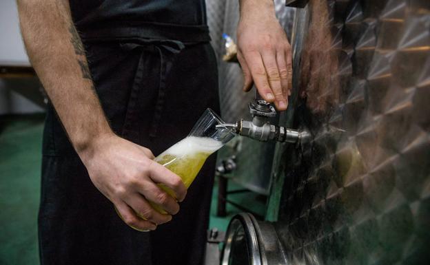Los sidreros alaveses esperan iniciar a fin de mes una cosecha que prevén «buena»