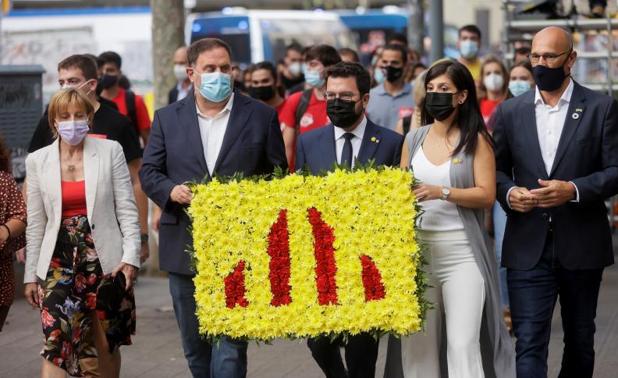 Aragonès avisa en vísperas de la Diada que «no renunciará» al referéndum