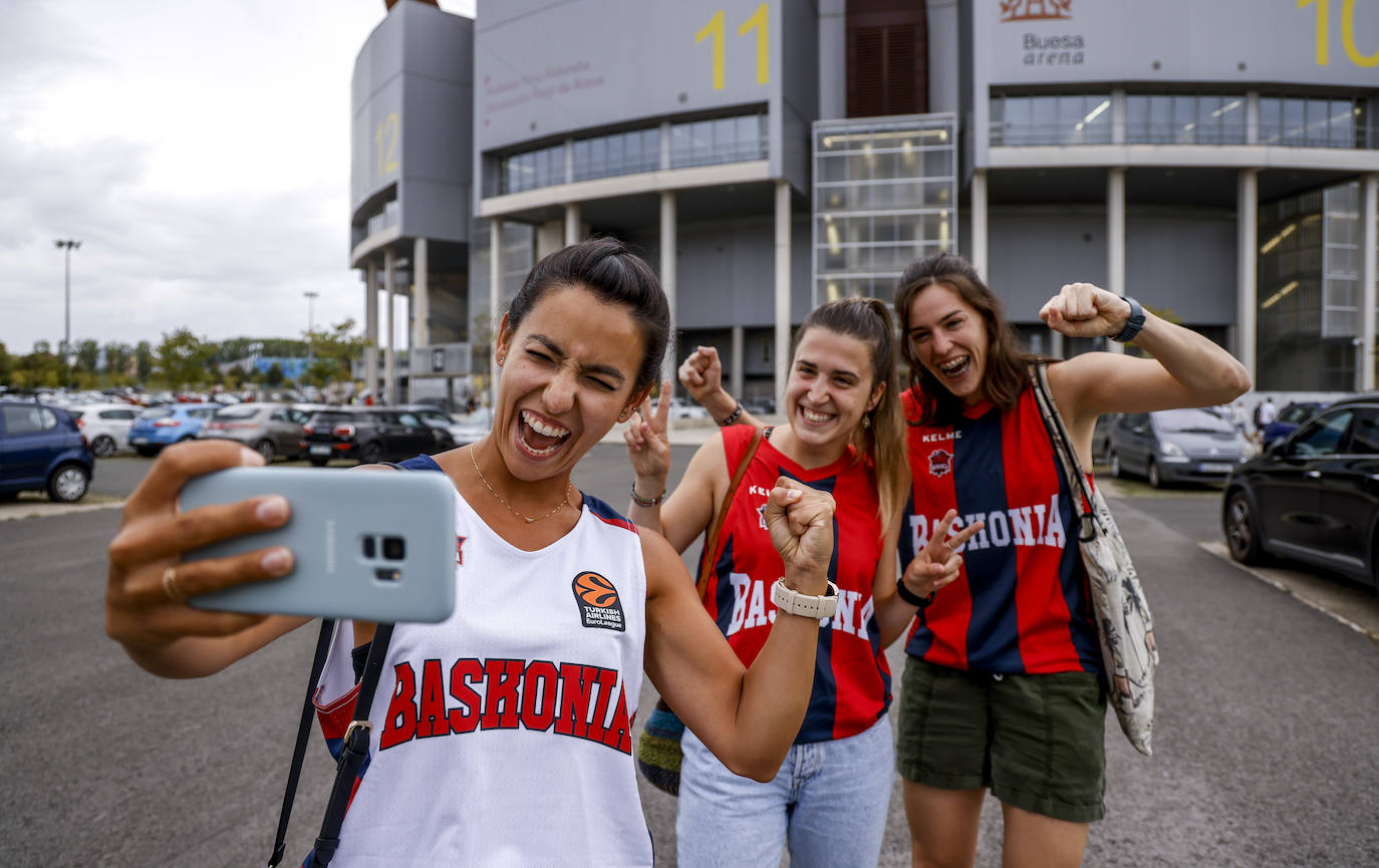 El baskonismo regresa a las gradas del Buesa Arena