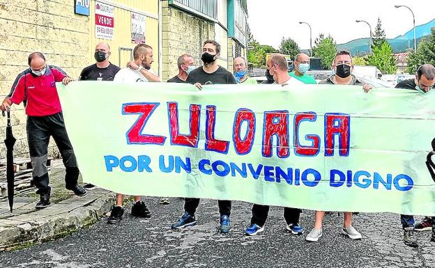 «Queremos negociar y trabajar aquí, que la empresa funcione»