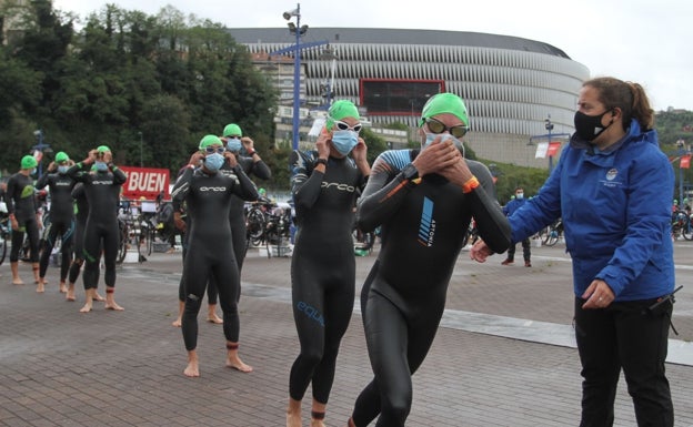 Cambios en el tráfico el sábado por el Bilbao Triatlón