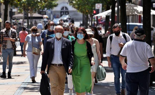 La incidencia del virus sigue a la baja en Álava, que notifica 20 casos de coronavirus