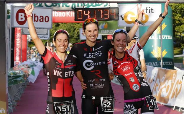 Helene Alberdi, campeona de España de Media Distancia siete meses después de ser madre